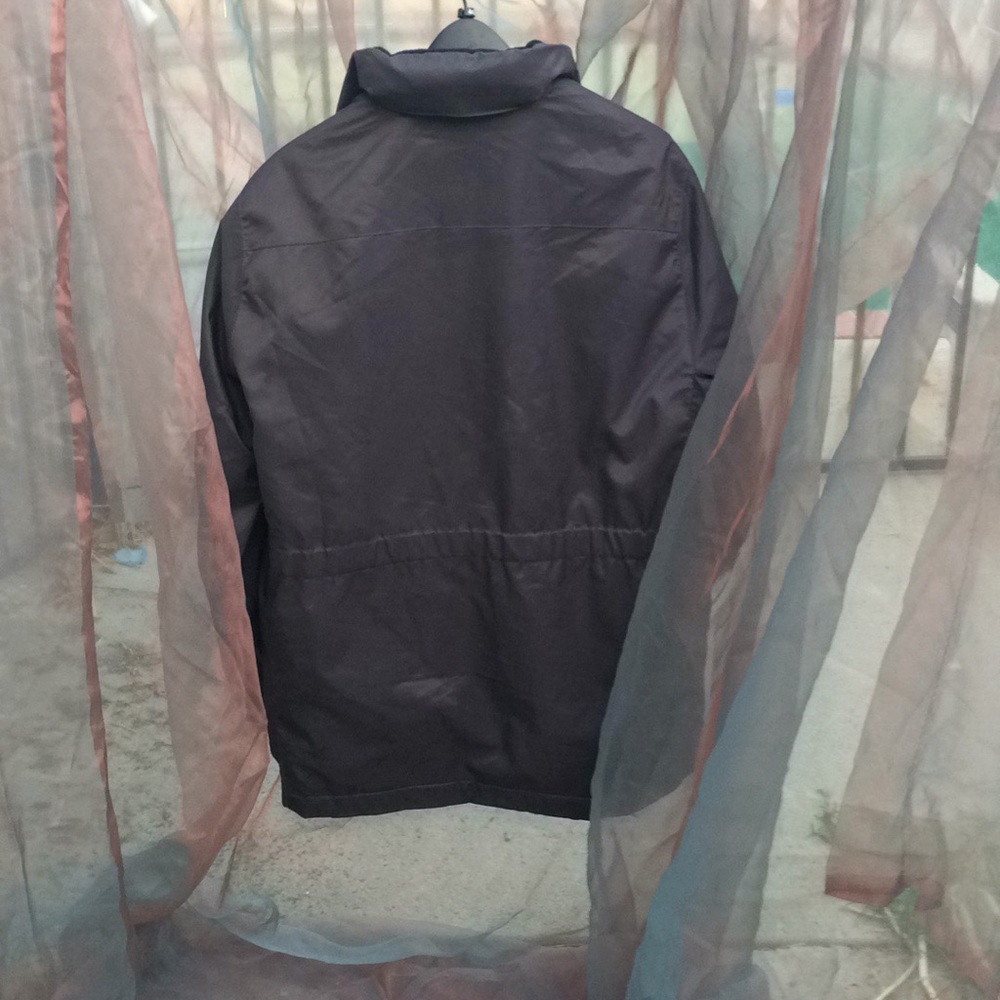 Banana Republic Slate Gray Windbreaker